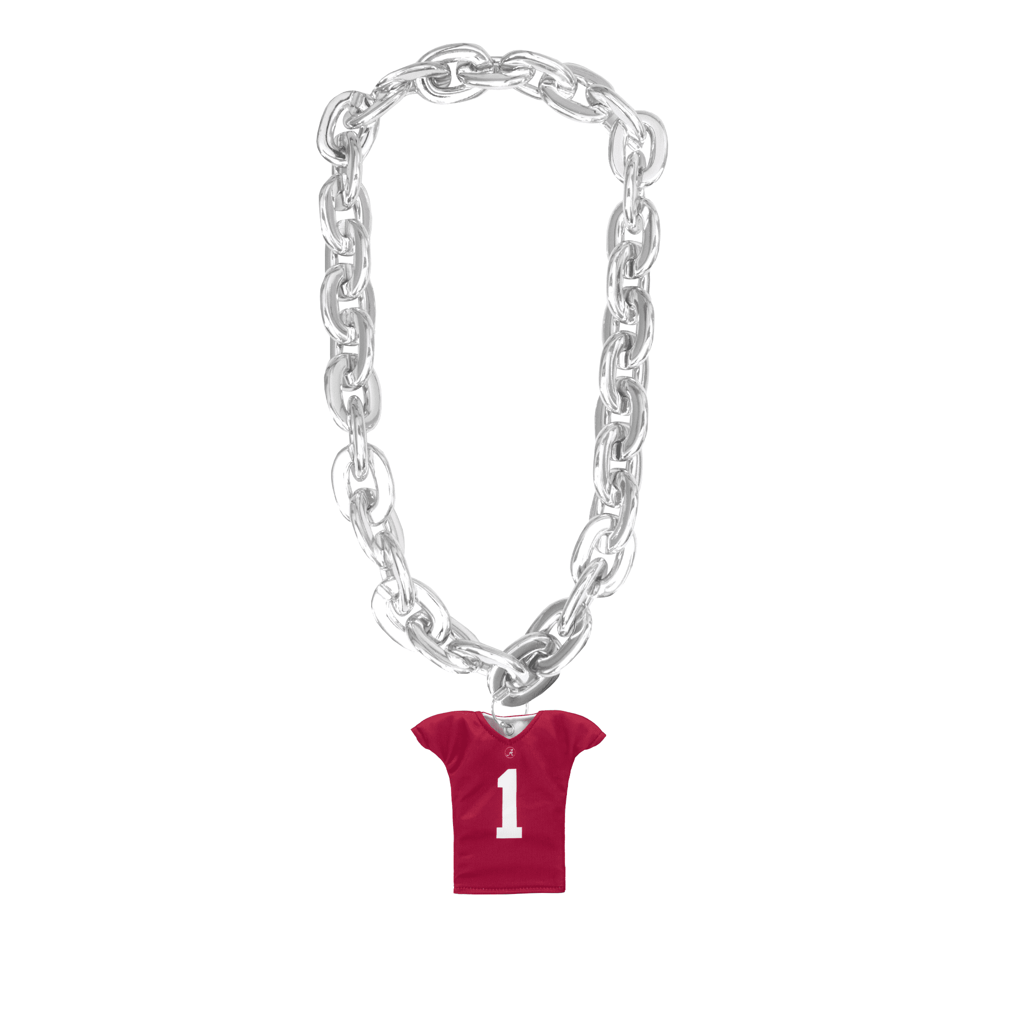 Alabama Fan Chain Football Crimson