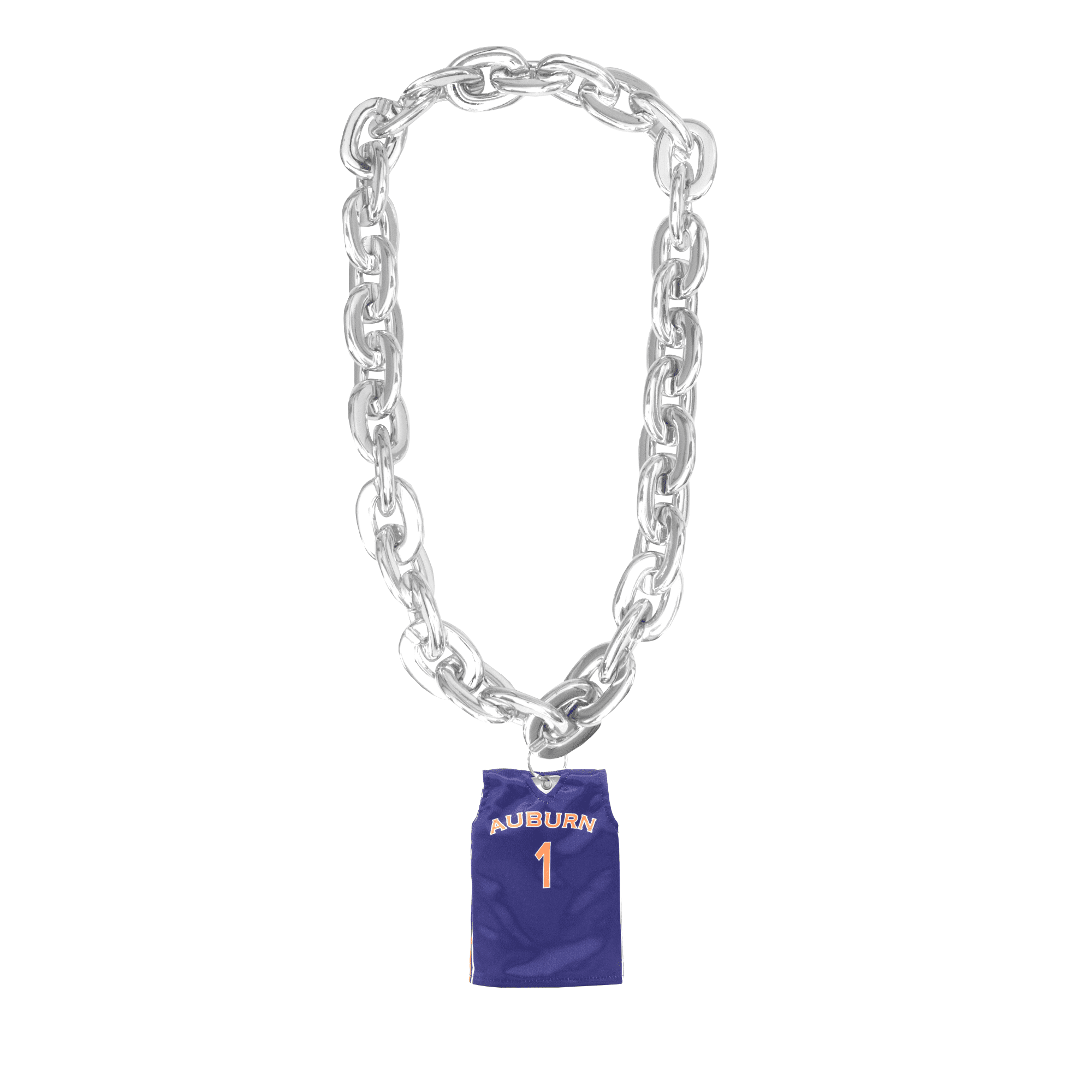 Auburn Fan Chain Basketball Blue