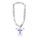 Kansas Fan Chain Football White