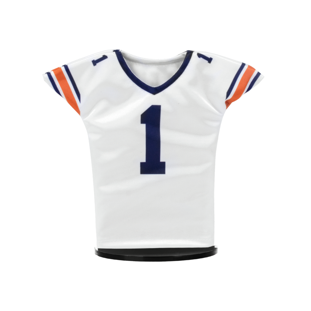 Auburn Football Miniature Jersey White