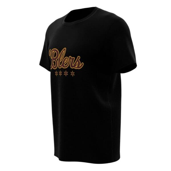 Blers Black Short Sleeve Side