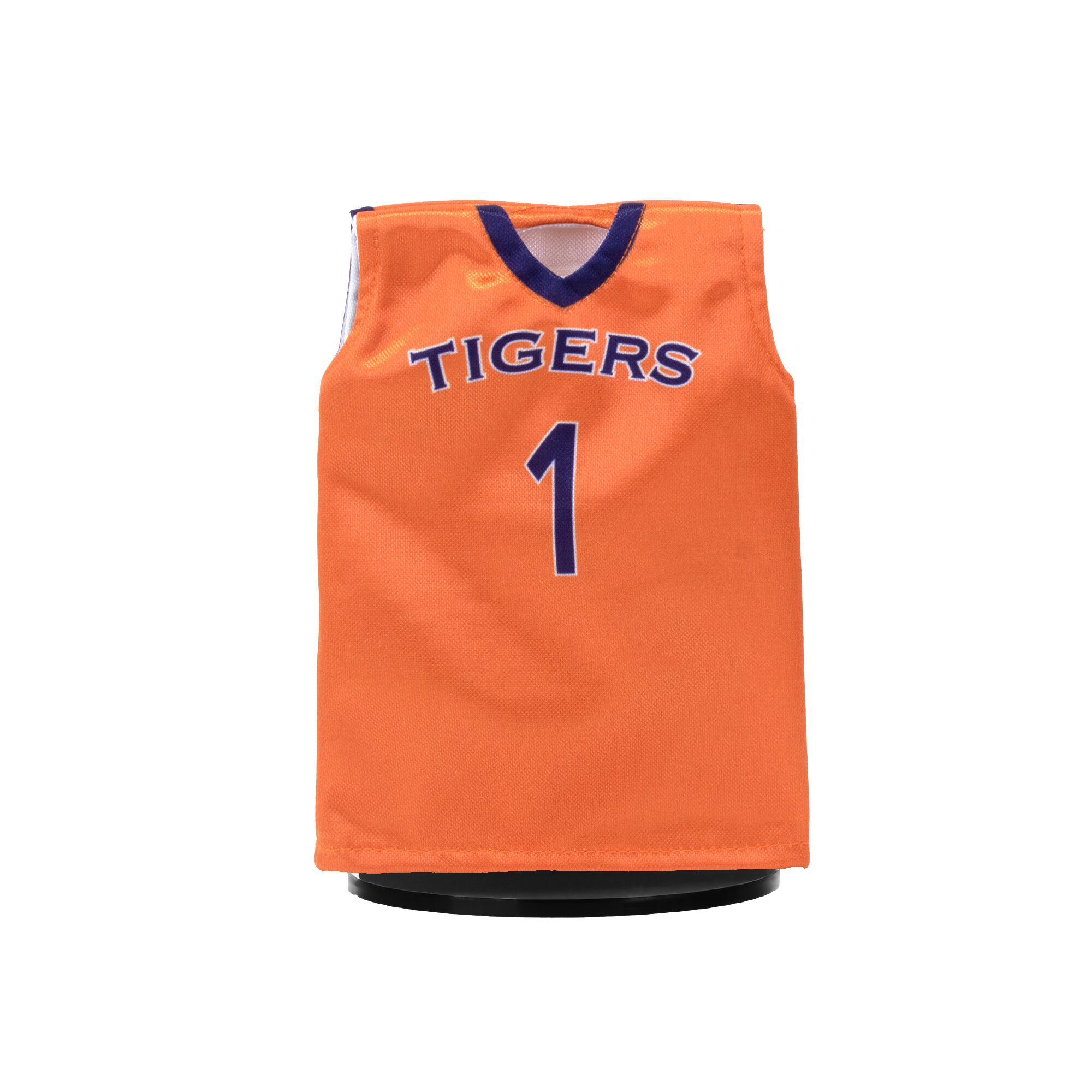 MiniJerzeys Auburn Tigers Basketball #1 Miniature Sports Jersey (Orange)