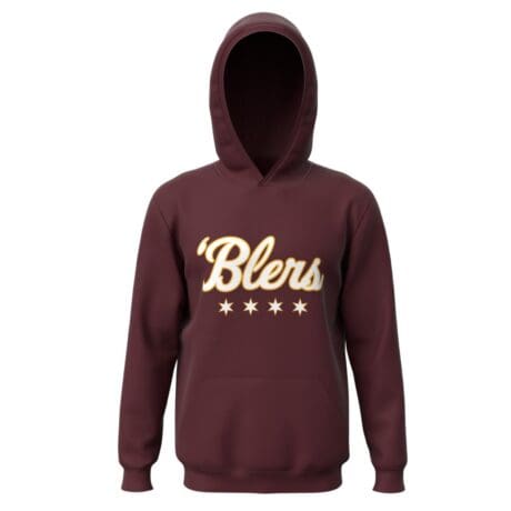 'Blers Maroon Hoodie