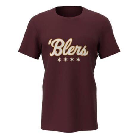 'Blers Maroon Short Sleeve