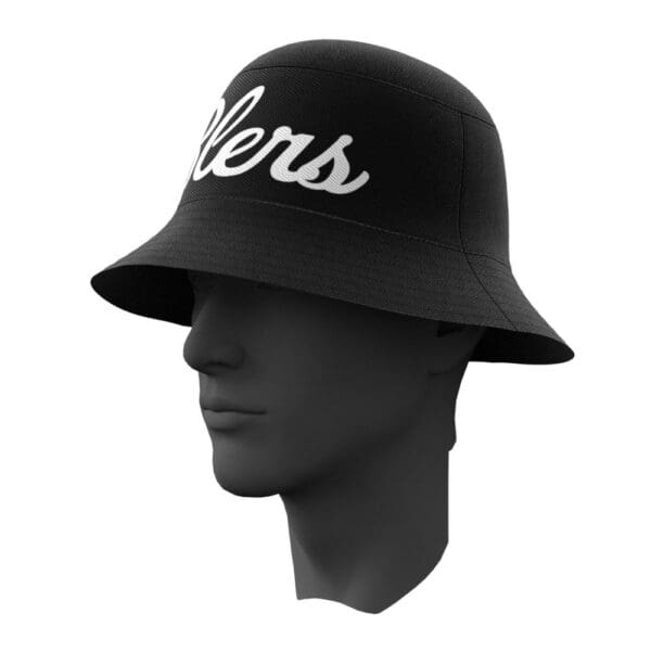 Loyola 'Blers Black Bucket Hat Side