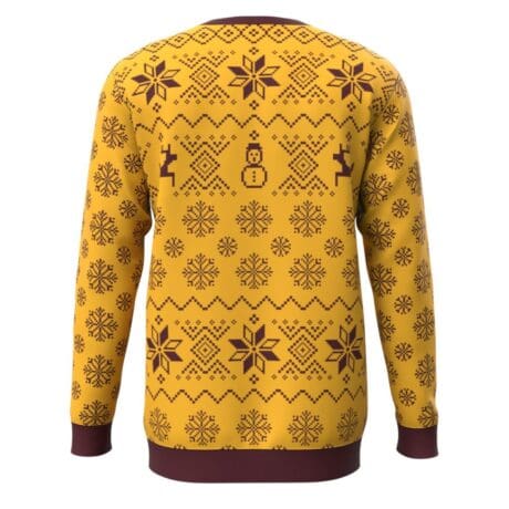 Loyola 'Blers Gold Ugly Sweatshirt Back