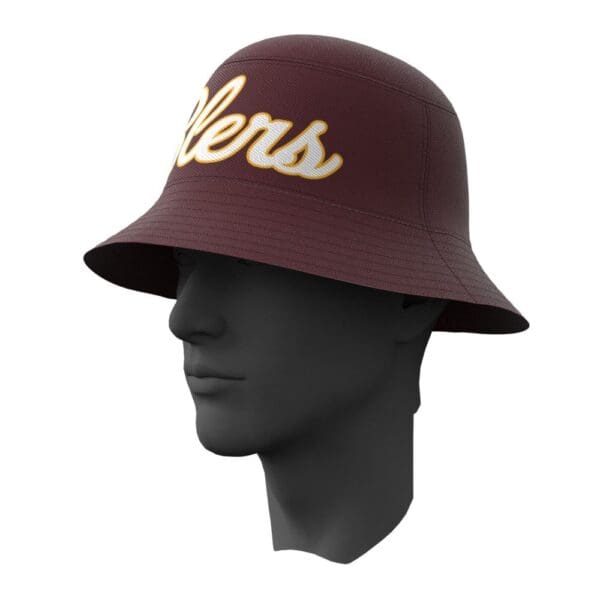 Loyola 'Blers Maroon Bucket Hat Side