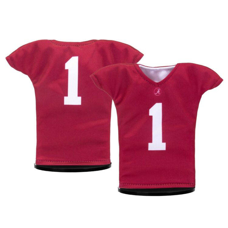 Alabama Football #1 Crimson MiniJerzey Mini Sports Jersey