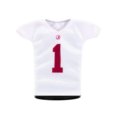Alabama Football #1 Miniature Jersey White