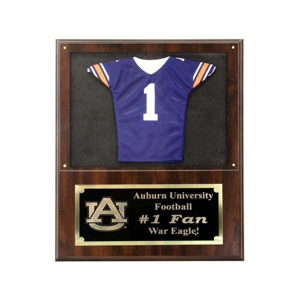 Auburn #1 Fan Plaque