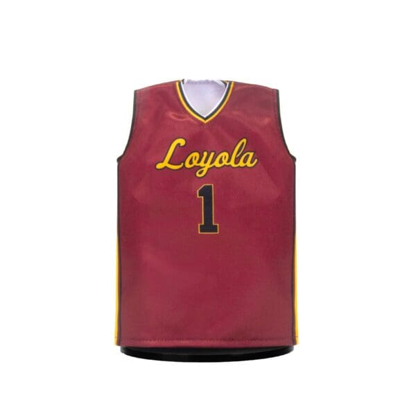 Loyola Basketball Miniature Jersey Maroon