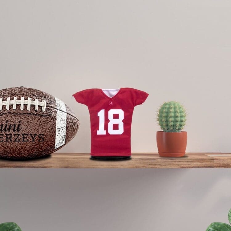 alabama football miniature sports jersey