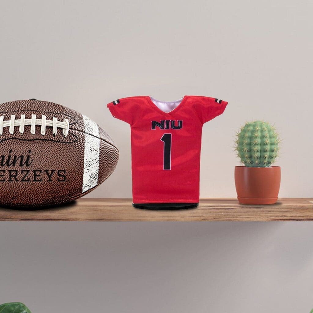 niu huskies miniature football jersey