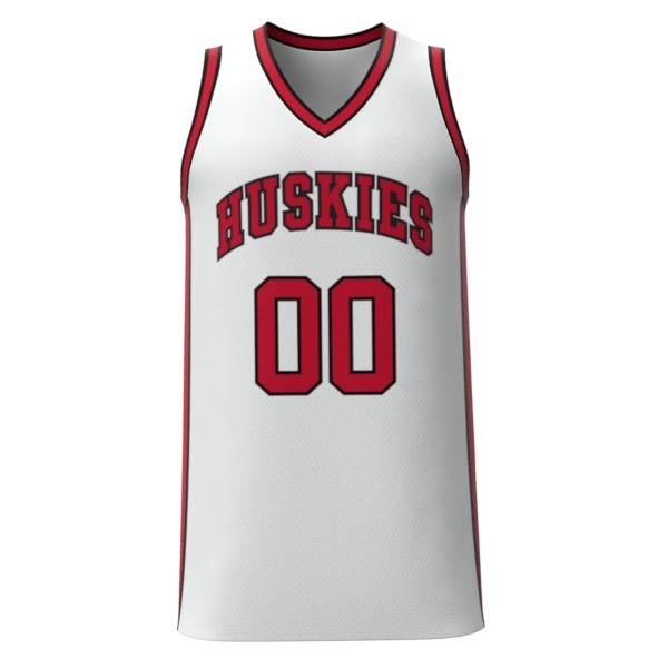 NIU Huskies Women's Basketball Pick-A-Player Replica Jersey (White) Front