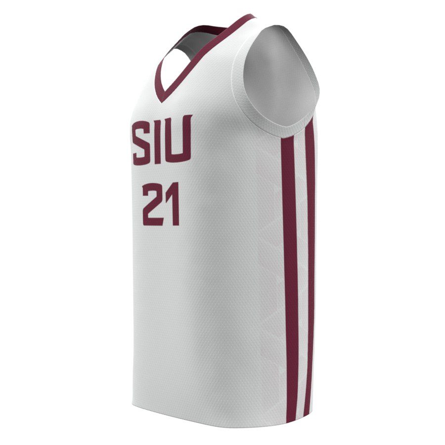 Trent Brown SIU Basketball Replica Jersey (Maroon) 2023