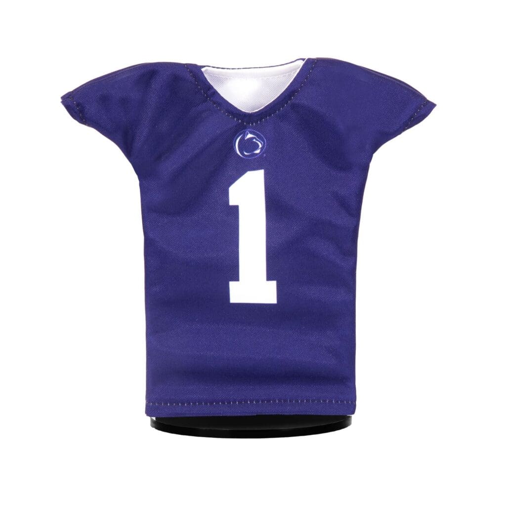 Penn State Football #1 MiniJerzey Navy Front Mini Sports Jersey