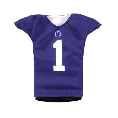Penn State Football #1 MiniJerzey Navy Front Mini Sports Jersey