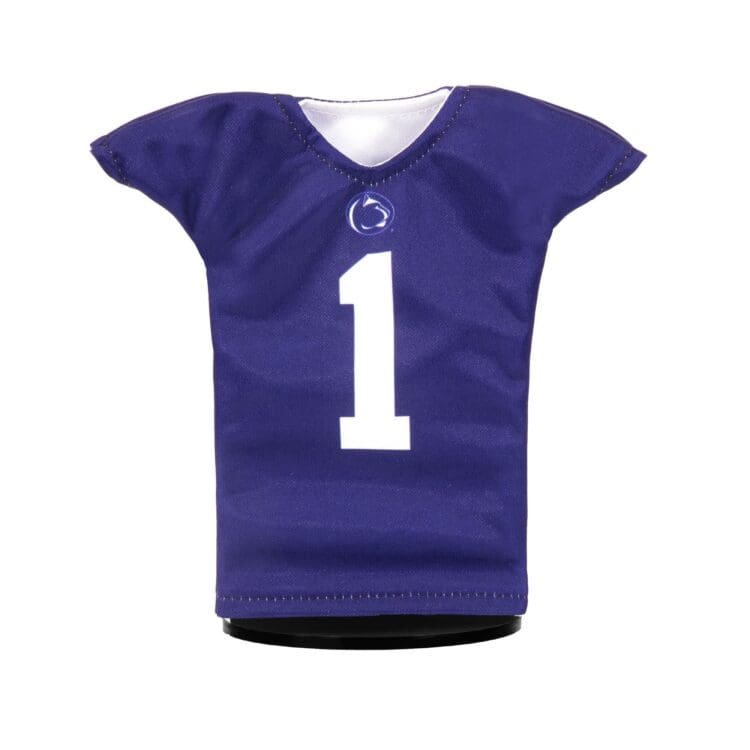 Penn State Football #1 MiniJerzey Navy Front Mini Sports Jersey