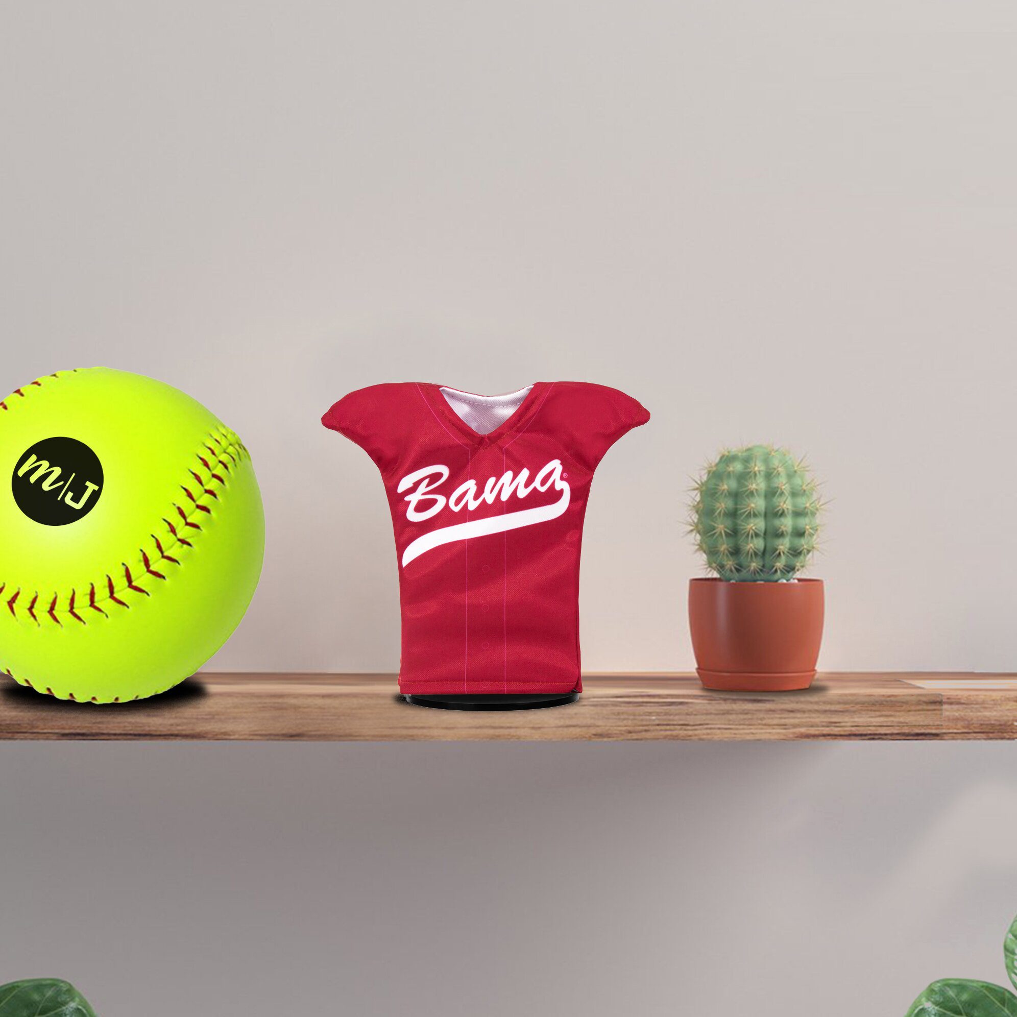 alabama softball miniature sports jersey