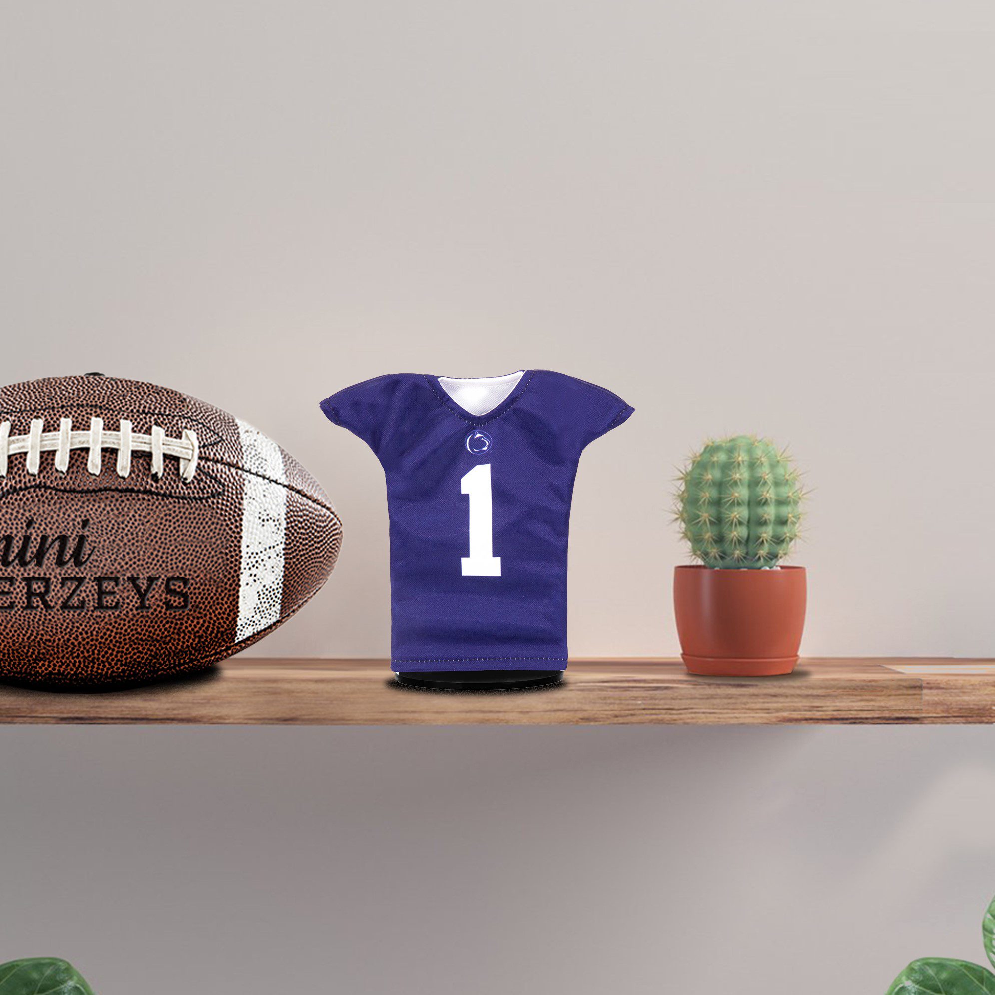 penn state blue miniature sports jersey football