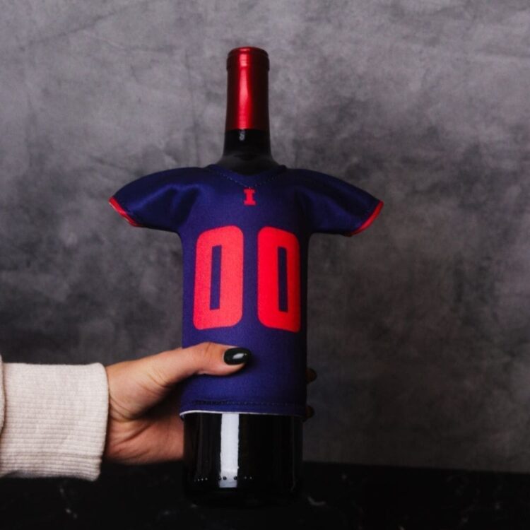 Illinois Football Miniature Sports Jersey