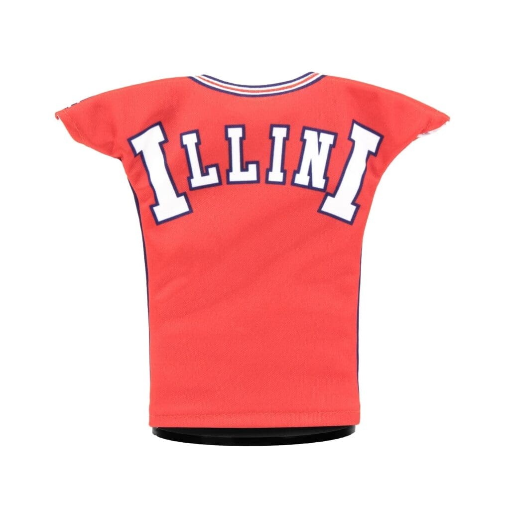 U of I Fighting Illini Marching Band Miniature Jersey Back