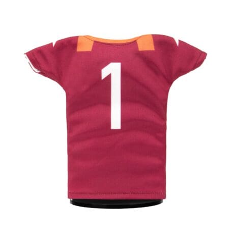 Virginia Tech Hokies Football #1 Miniature Sports Jersey Back