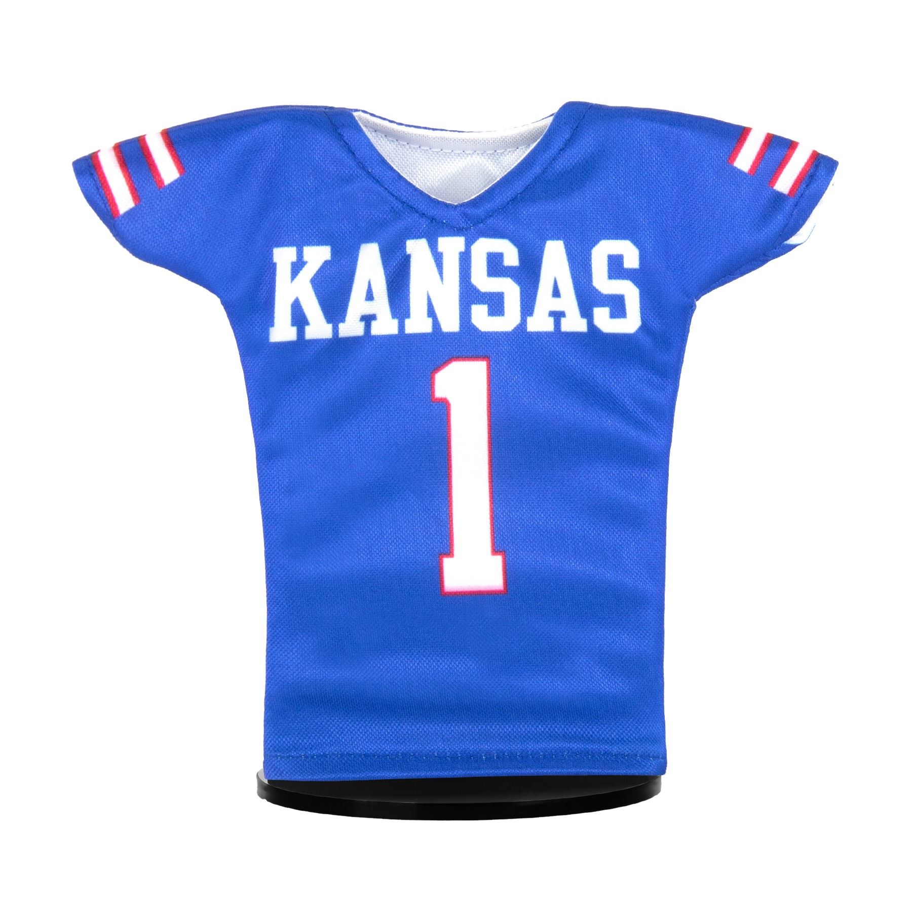 Kansas Jayhawks Football Pick-A-Player NIL Miniature Sports Jersey Front