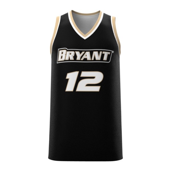 Bryant Bulldogs Men's Basketball Pick-A-Player Replica Jersey Front