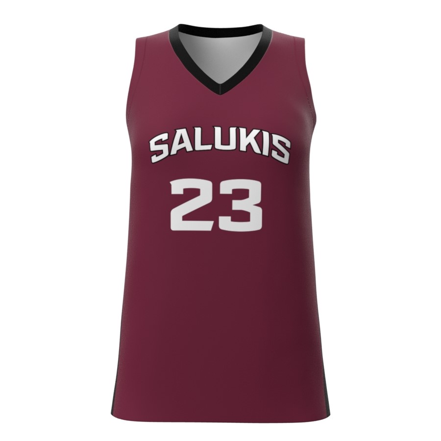 SIU Salukis Women’s Basketball Pick-A-Player Replica Jersey Maroon Front