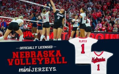 Nebraska Volleyball Partners with MiniJerzeys to Offer Unique Product for Fans and NIL Opportunities for Players