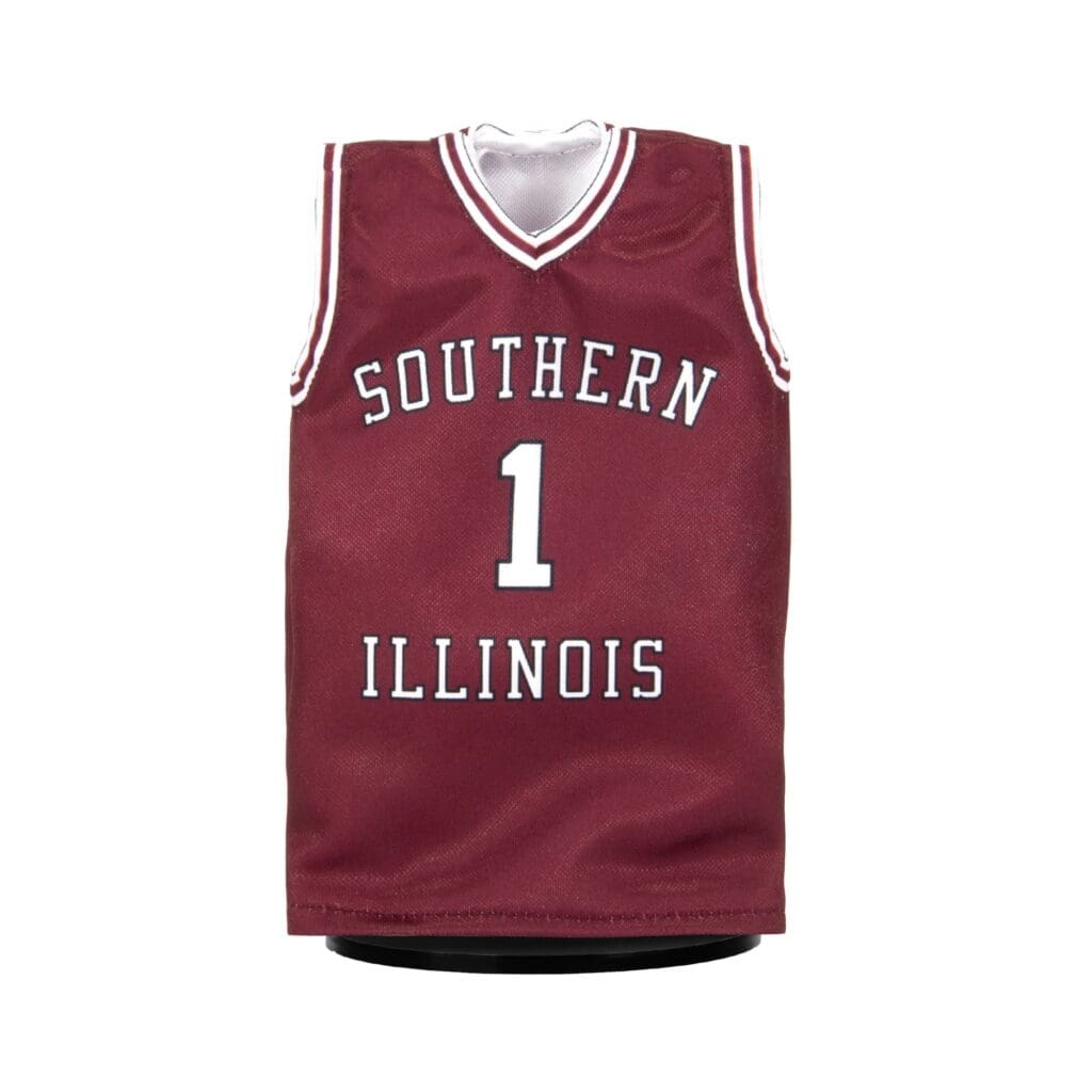 SIU Miniature Basketball Jersey Front