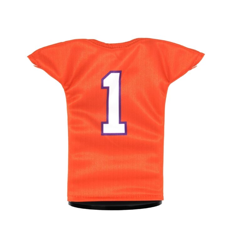 Clemson Tigers Football #1 Mini Sports Jersey Back