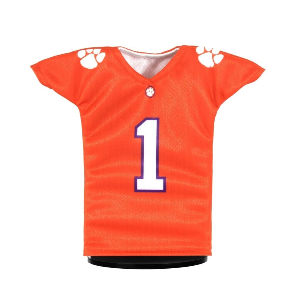 Clemson Tigers Football #1 Mini Sports Jersey Front