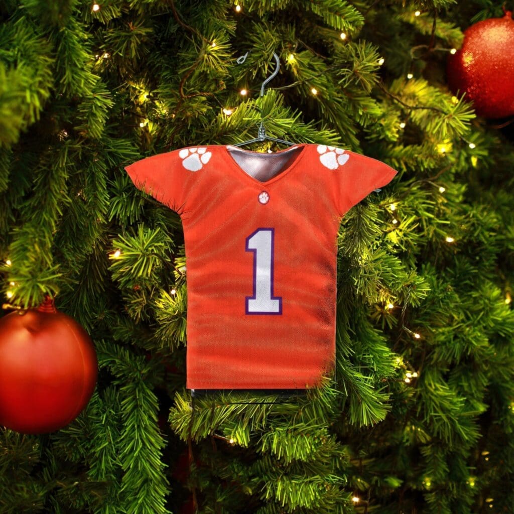 Clemson Tigers Football Mini Jersey Ornament