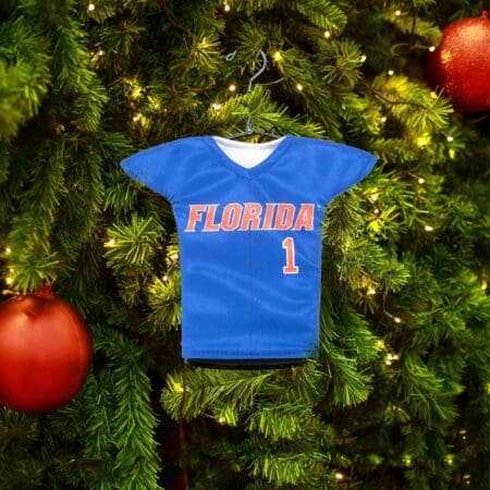 Florida Gators Baseball Mini Jersey Ornament