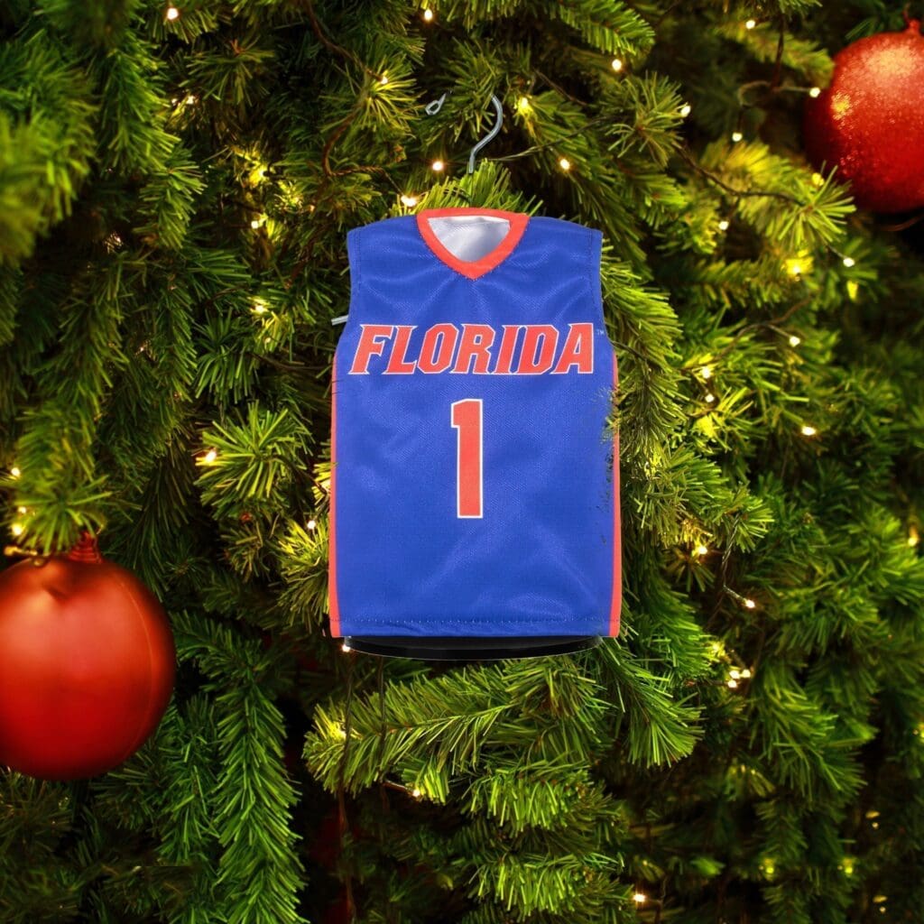 Florida Gators Basketball Mini Jersey Ornament