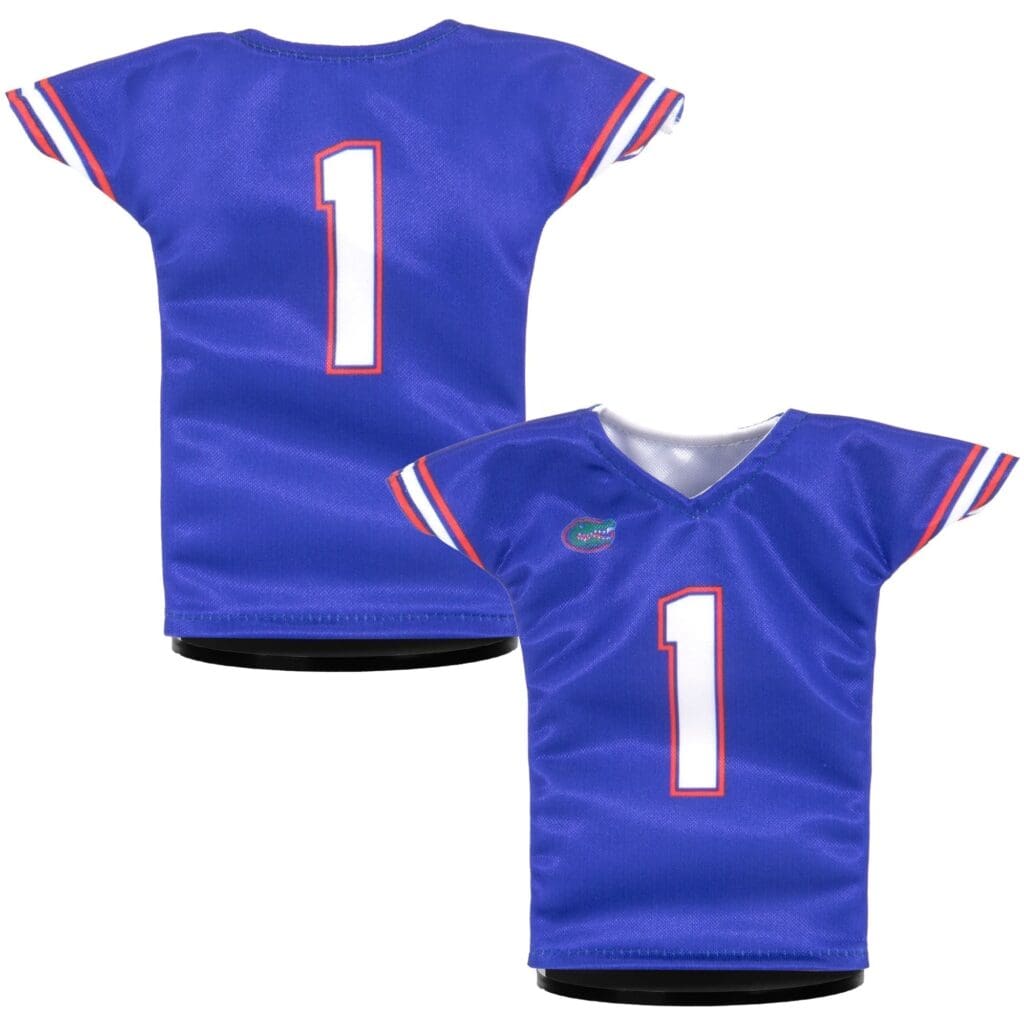 Florida Gators Football #1 Mini Sports Jersey (Blue)