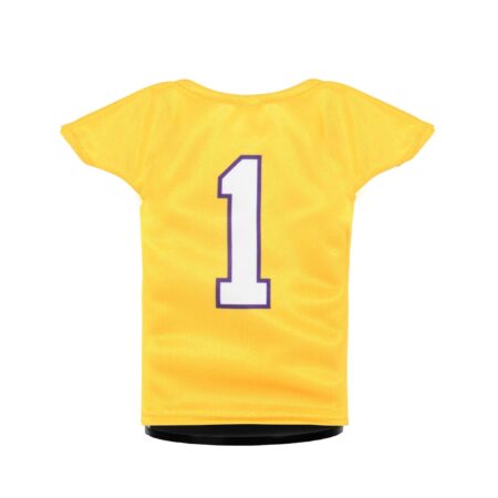 LSU Tiger Baseball Replica Mini Uniform Back