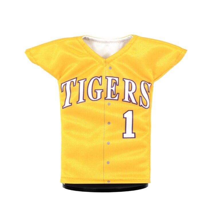 LSU Tiger Baseball Replica Mini Uniform Front