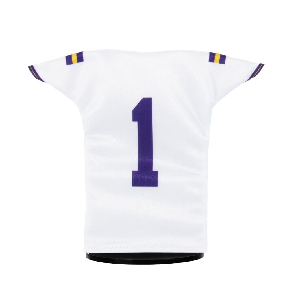 LSU Tiger Football Replica Mini Marching Band Uniform Back