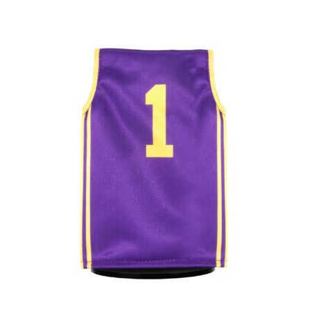 LSU Tigers Basketball #1 Mini Sports Jersey Back