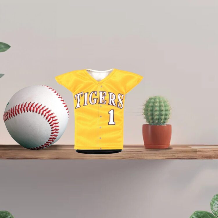 LSU Tigers Mini Baseball Jersey