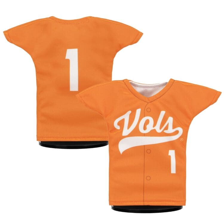 Tennessee Volunteers Baseball #1 Mini Sports Jersey (Orange)