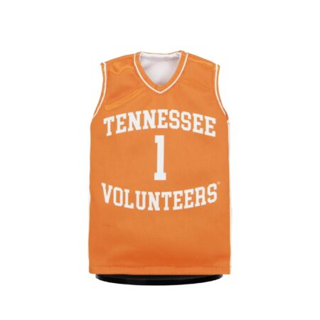 Tennessee Volunteers Basketball #1 Mini Sports Jersey (Orange) Front