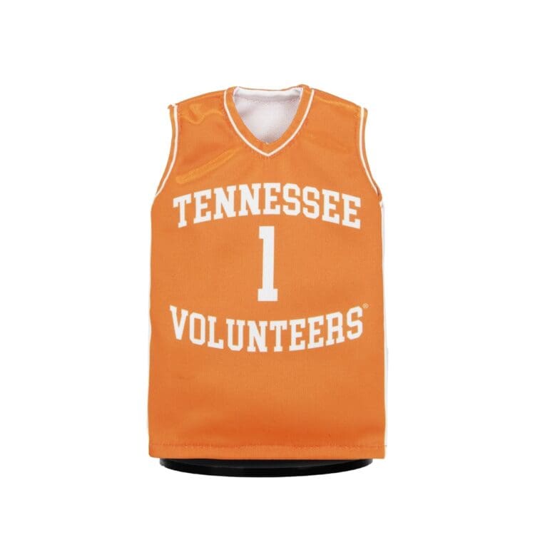 Tennessee Volunteers Basketball #1 Mini Sports Jersey (Orange) Front