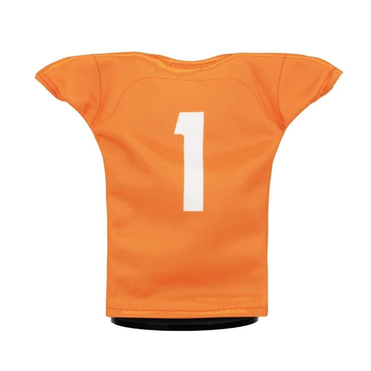 Tennessee Volunteers Football #1 Mini Sports Jersey (Orange) Back