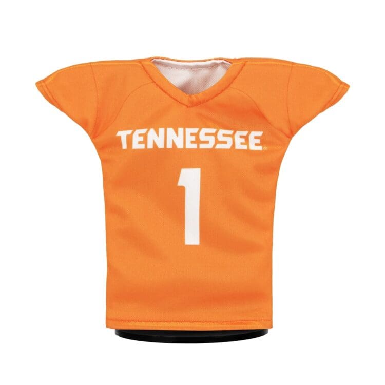 Tennessee Volunteers Football #1 Mini Sports Jersey (Orange) Front