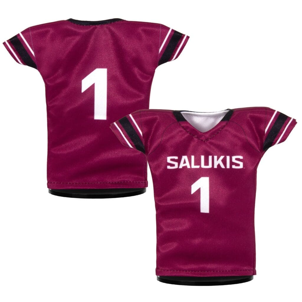 SIU Salukis Football #1 Miniature Sports Jersey