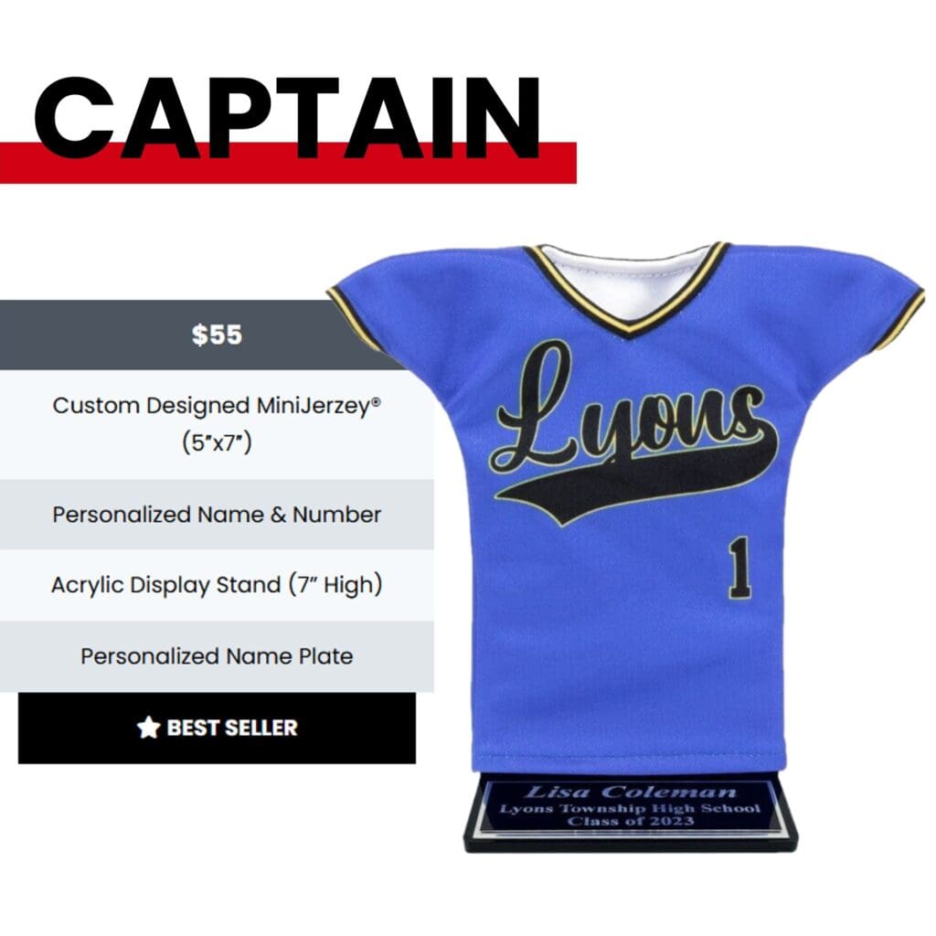 Custom Captain Mini Jersey